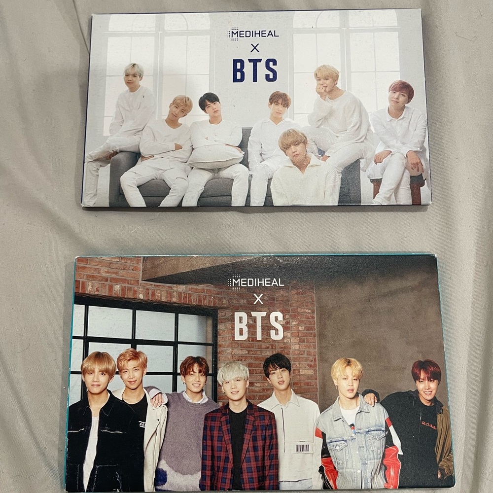 Mediheal x BTS Photo Set - White and Multicolor